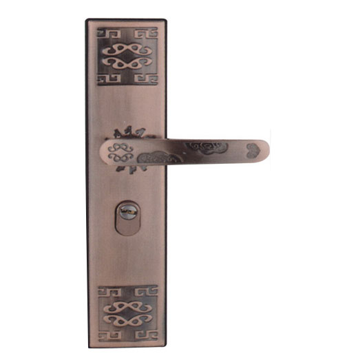 LSO5 Decorative Good Quality Plate Door Handle 