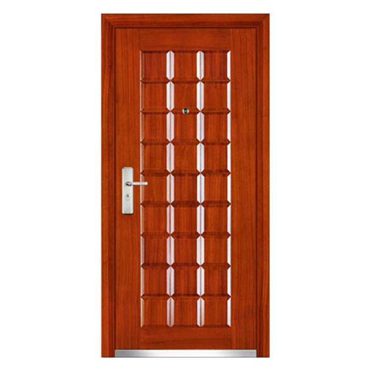 FPL-1015 Turkey Armored Classic Red Door Steel Security Door