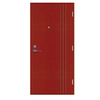 FPL-H5015 Red Alarmed Emergency Exit Stainless Steel Fire Rated Front Single Door