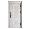 High Quality Reinforced White New Design Steel Security Door 