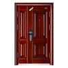 Double Leaf Entrance Steel Security Door 