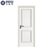 PHIPULO Natural White Modern Wood Interior MDF Melamine Door 