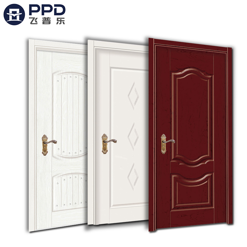 Customization House Soundproof Bedroom Mdf Doors Customized Size Modern Design Mdf Doors