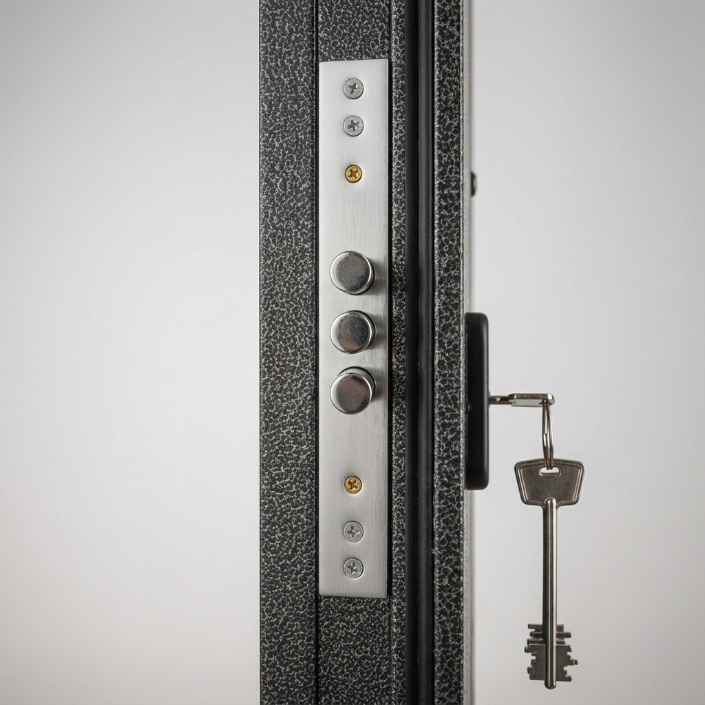 Heavy Duty Steel Security Russia Door Luxury Exterior Metal Door with Multi-Lock System