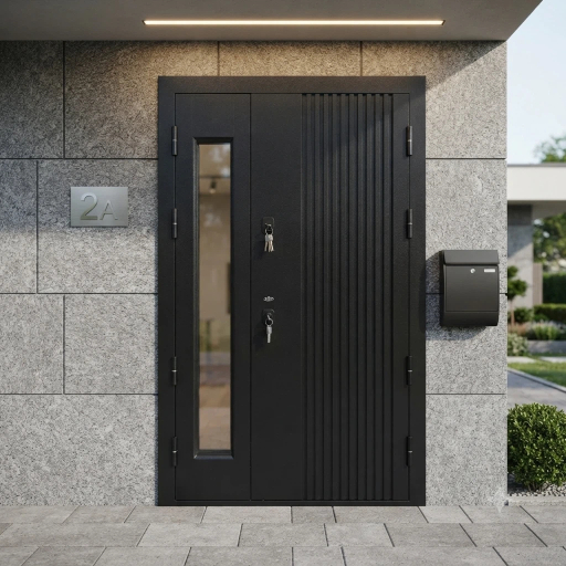 China Russia Design Glass Joint Double Security Steel Door for Apartment