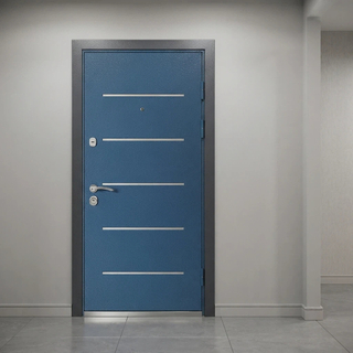 Professional Russia Steel Security Door Heavy Duty Main Entrance