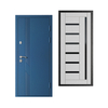 Modern Minimalist Russia Steel Door High Security Entrance Door Factory Supplier for Apartments