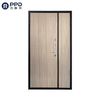 Modern Apartment Main Door Mirror Glass Design Residential Exterior Security Russian Market Steel Doors For Home