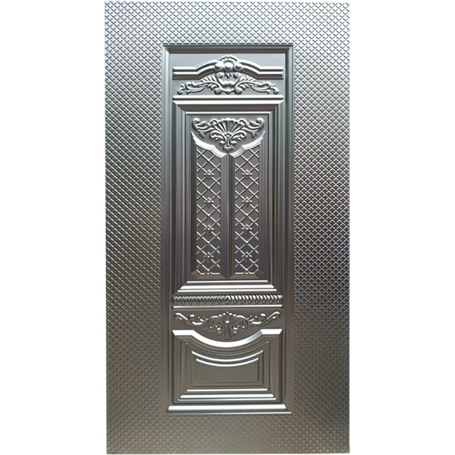 High Grade Steel Door Skin Metal Panel Chinese Factory Hot Sale for Apartment