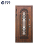 Modern Apartment Main Door Mirror Glass Design Residential Exterior Security Russian Market Steel Doors For Home