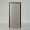Popular Design Exterior Steel Security Doors Contemporary Russia Residential Steel Door Plain Main Gate Door with Multi-Lock