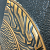 Heavy-Duty Tank-Style Smart Door Grade Antique Copper Imitation Entrance Door