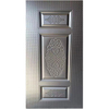 Modern Steel Door Skin Embossed Metal Panel for Entry Doors