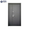 Modern Apartment Main Door Mirror Glass Design Residential Exterior Security Russian Market Steel Doors For Home