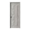 Professional Hot Sample Design Waterproof Wood Composite Bedroom Interior WPC Wood Door Room With Frame