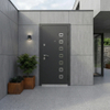 Heavy Duty Steel Security Russia Door Luxury Exterior Metal Door with Multi-Lock System