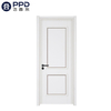 PHIPULO Natural White Modern Wood Interior MDF Melamine Door 