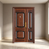 Heavy Duty Steel Door Modern Design for Front Entrance and Exterior Building Protection