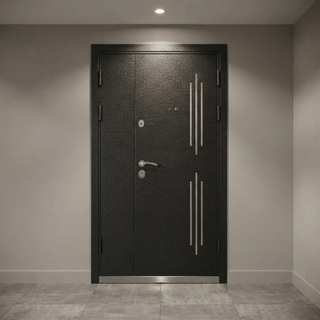 Durable Russia Steel Security Door High-Grade Anti-Theft Main Entrance for Villas and Apartments