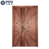FPL-8004 Bronze Aluminium Plate Explosion Bullet Proof Aluminum Cast Door