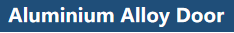 Aluminium Alloy Door 