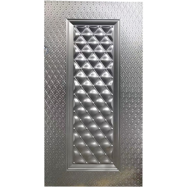 Solid Steel Door Skin for Main Entrance Doors High Security Standards