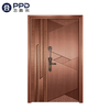 FPL-8004 Bronze Aluminium Plate Explosion Bullet Proof Aluminum Cast Door