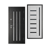European Style Front Entrance Steel Door Luxury Security Door Steel for Home