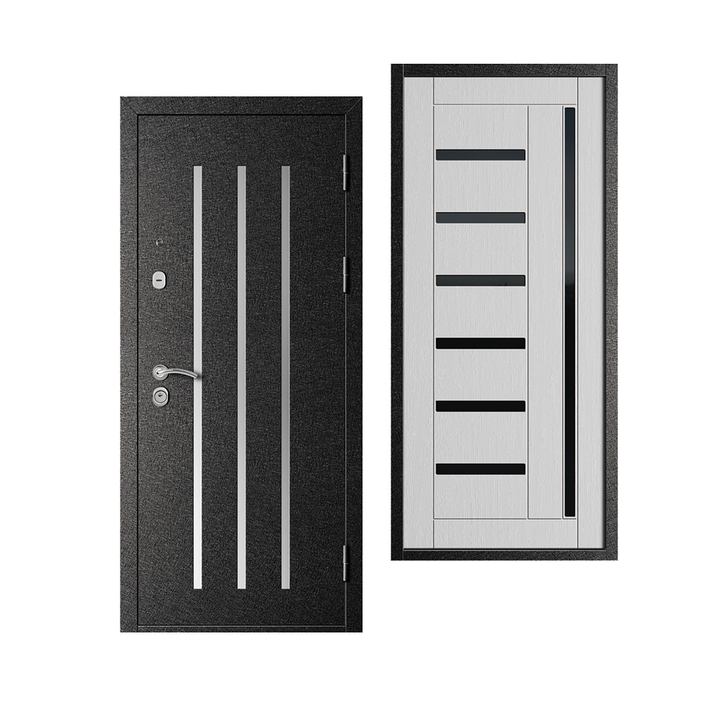 European Style Front Entrance Steel Door Luxury Security Door Steel for Home
