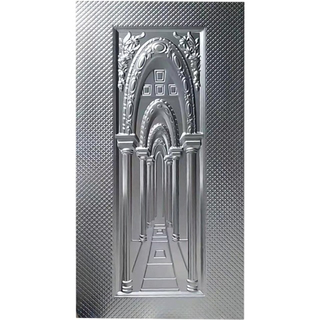 High Grade Steel Door Skin Metal Panel Chinese Factory Hot Sale for Apartment