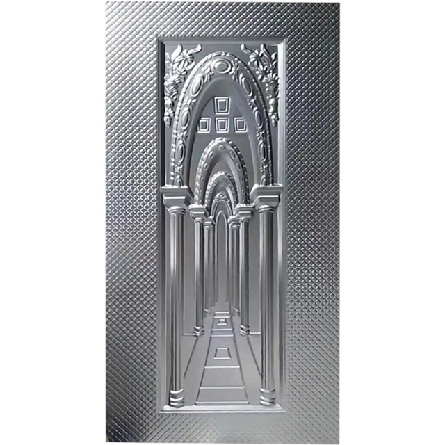 High Grade Steel Door Skin Metal Panel Chinese Factory Hot Sale for Apartment