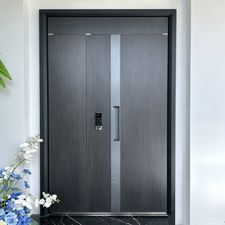 Weatherproof Steel Smart Door Multi-point Locking Designed for Enhanced Residential Security