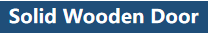 Solid Wooden Door 
