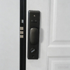 Russian Design Steel Security Door Anti-Noisy Residential Front Entry Doors Fancy MDF Back Single Door with PVC Film