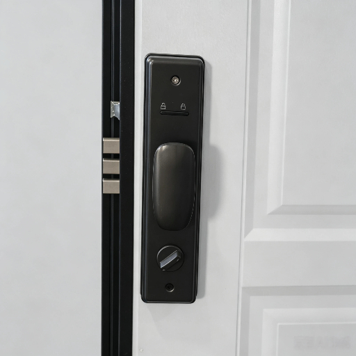 Russian Design Steel Security Door Anti-Noisy Residential Front Entry Doors Fancy MDF Back Single Door with PVC Film