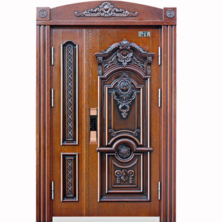 Luxurious Vintage European Style Steel Security Door 