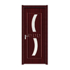 FPL-4024 Aluminium Building Door Commerical Price Swing Half Glass Door 