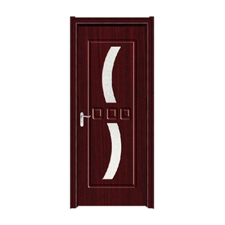 FPL-4024 Aluminium Building Door Commerical Price Swing Half Glass Door 