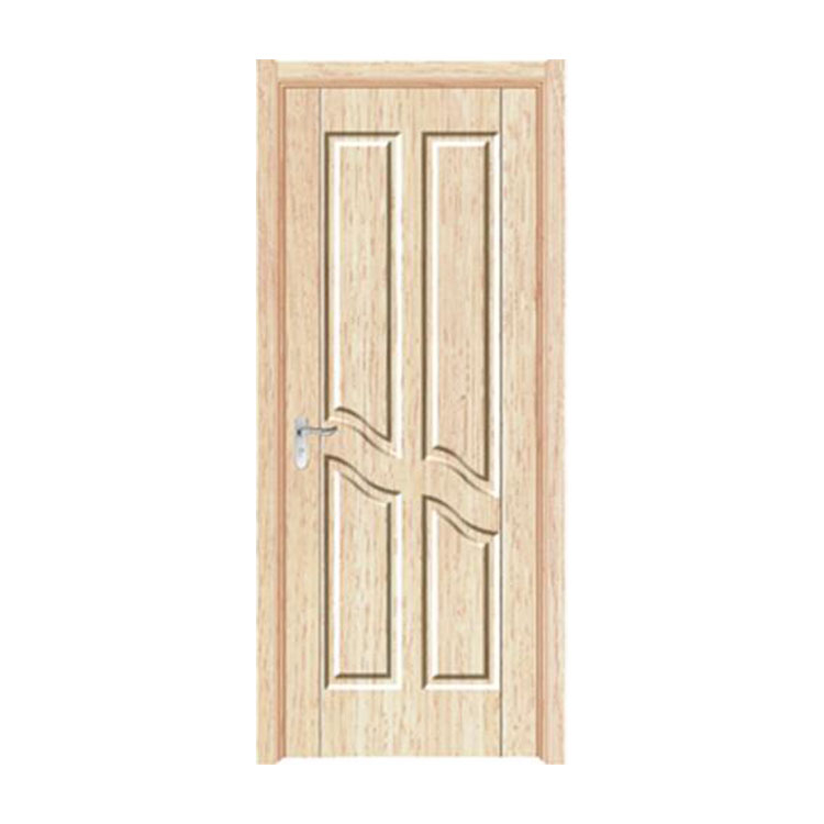 FPL-4002 Customize Size High End Accepted Oem Pvc Finished Bathroom Door 