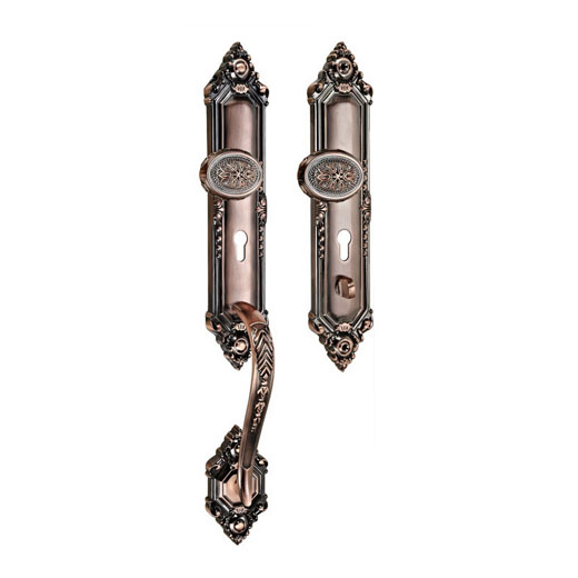 LS11 Rosette Zinc Alloy Door Handle for Interior Door 