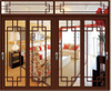 FPL-7017 Luxurious Design Balcony Use Sliding Aluminum Alloy Glass Door 