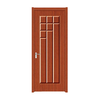 FPL-4008 Modern House Decorative Plan Bathroom PVC Wooden Door