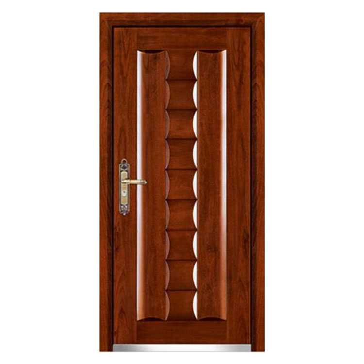 FPL-1021 Exterior Steel Security Apartment Entrance Door