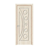 FPL-4016 White Balcony PVC Door Prices Wood Panel Door Design 