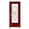 FPL-7012 Rustic Frosted Glass Bathroom Aluminum Door Interior Door 