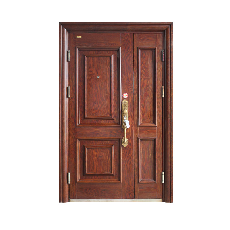 Factory OEM custom size Hot Design Iron Door Front Entrance low Price Hot Selling Steel Security Door