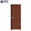 PHIPULO Red Rustic Interior Melamine MDF Wood Door 