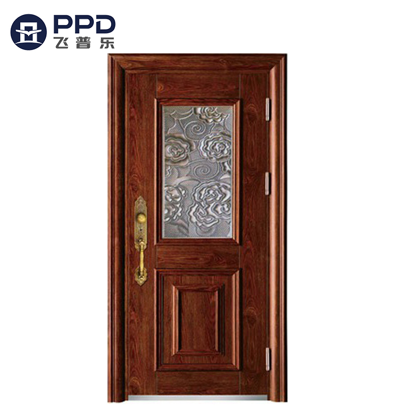 Home Decoration Waterproof Residential Entrance Security Door 