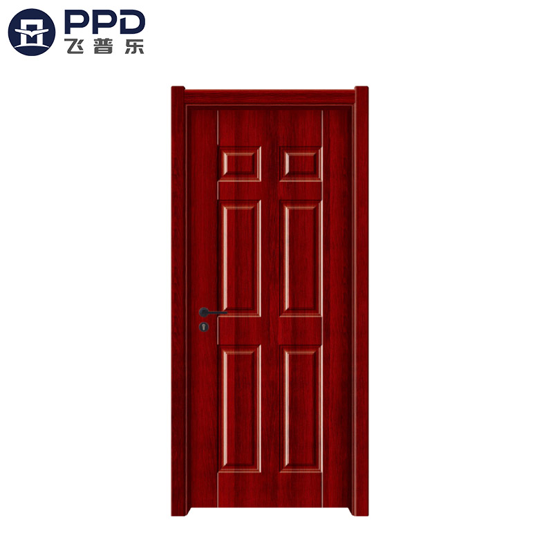 China Supplier Wooden Mdf Door Entry Fashion Design Interior Room Mdf Door