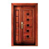 Hot Sale Custom Exterior Main Security Door Design Safety Metal Steel Front Customize Entrance Security Steel Door